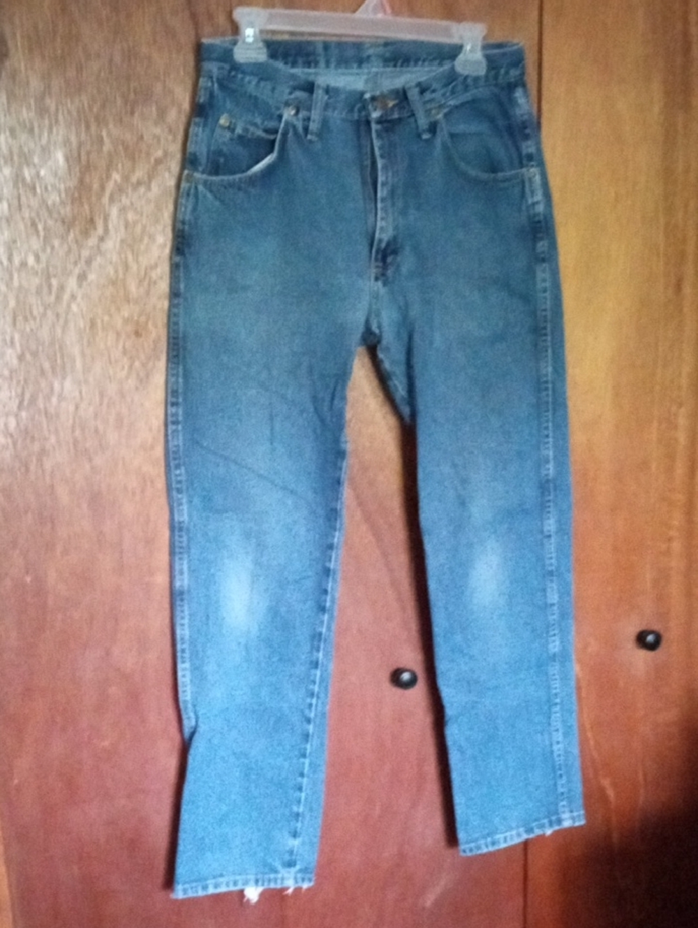 Wrangler Classic Men's Blue Denim Jeans - Regular Fit